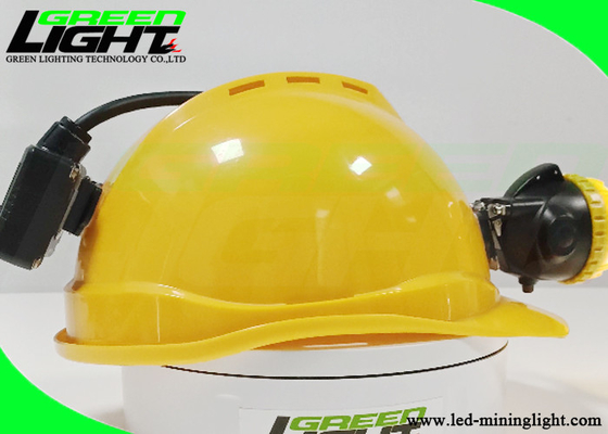 15000lux ABS LED帽子ランプの地下鉱山は半炭鉱の帽子ライトを束ねる