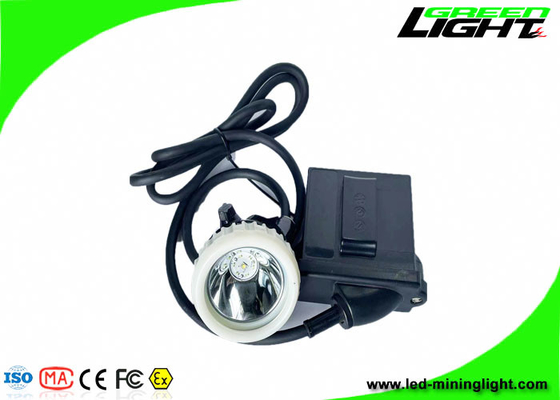 クリー族 LED の炭鉱夫のヘッドランプ IP67 は 6600mAh の再充電可能な李イオン電池を防水します