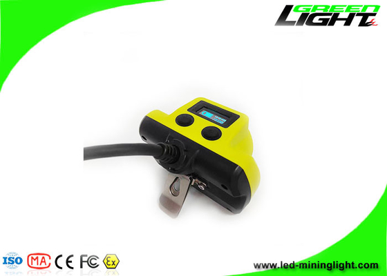 13600 MAh LED 鉱夫の帽子ランプ IP68 は 25000 ルクスの炭鉱夫のヘッドランプを防水します