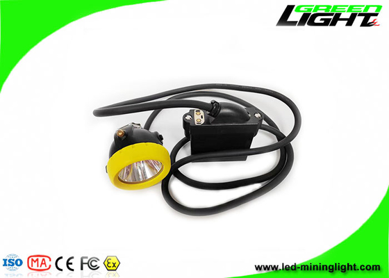 6.6Ah/7.8Ah 16hours LED 鉱夫の帽子ランプ再充電可能な 10000 ルクスの防爆