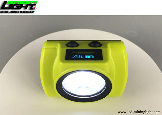 耐久 LED 鉱夫のヘッドランプの耐圧防爆は 18000lux の高い発電を防水します