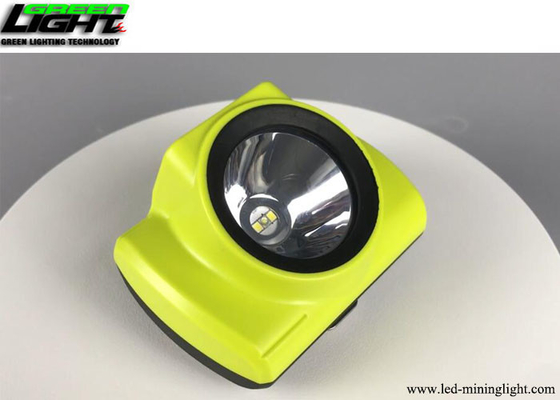 耐久 LED 鉱夫のヘッドランプの耐圧防爆は 18000lux の高い発電を防水します