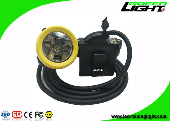 10000Lux LED鉱山石炭鉱業のために満たす軽い1.67w 7.8Ahの防水216lum再充電可能なヘッドライトUSB