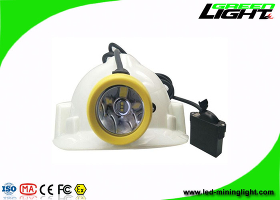 10000Lux LED鉱山石炭鉱業のために満たす軽い1.67w 7.8Ahの防水216lum再充電可能なヘッドライトUSB