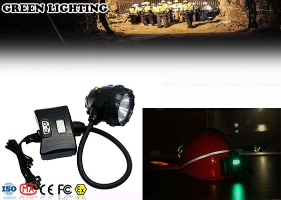後部警報灯が付いている15000ルクス再充電可能なLEDのヘッドライトは半タイプを束ねた