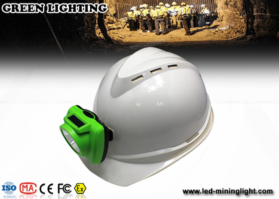 Gemany携帯用緑のバイヤーLED鉱山軽い6.2Ah 3.7V 18650のリチウム イオン電池