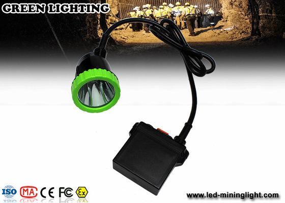 50000lux極度の明るさ11.2Ah LED鉱山のヘッドライトが付いている5W LED鉱山ライト