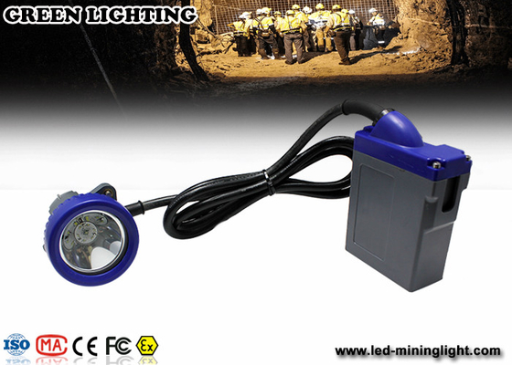4000lux強いLED鉱山ライト、6.6Ah 3.7V李イオン電池が付いている緊急の採鉱のヘッドライト