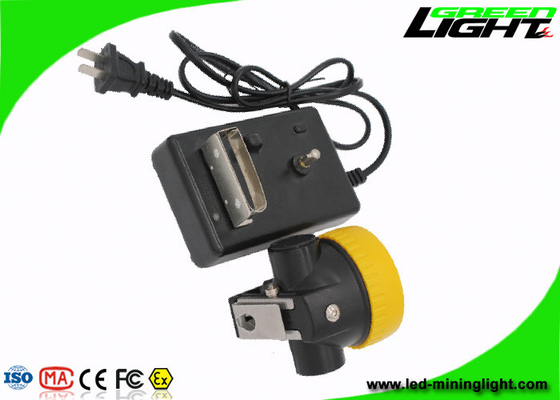 1つの年の保証との黄色いLED抗夫の帽子ランプ2.2ああ電池容量