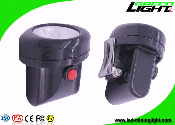 高い安全コードレスLED採鉱の帽子ランプ差込式充満170g