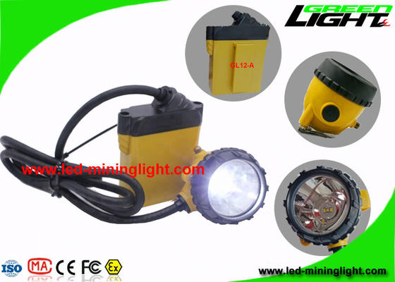25000ルクスLED鉱山のヘッドライト、耐圧防爆10.4Ah安全抗夫の帽子ランプ