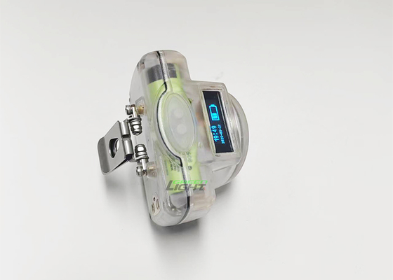 耐衝撃性OLEDスクリーン コードレスLEDヘルメットランプ 7AH 15000lux 炭鉱用ライト IP68防水