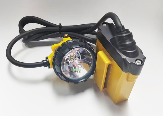 25000ルクス地下炭鉱ライト充電式LED鉱夫キャップランプ10.4Ah（充電器付き）
