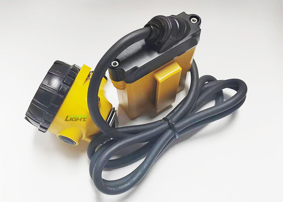 348lum 3W 石炭鉱山ランプ 再充電可能 LED 鉱山人安全ヘッドランプ 10.4Ah 大容量バッテリー