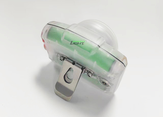 199g コンパクトサイズ 防水 LED ヘルメットランプ 鉱山用ヘッドランプ 23000lux 4.4W 強力な鉱山用ライト