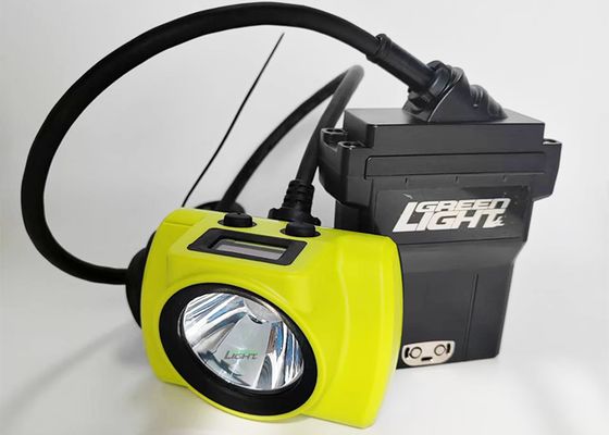 高明るさ 25000lux 安全 地下鉱山キャップランプ 防爆 530lum 14Ah 鉱山ランプ 60hrs 実行時間