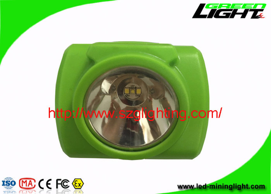 緑色の3.7V 6.4Ah 480mA LED鉱山の軽く容易な押しボタン式操作