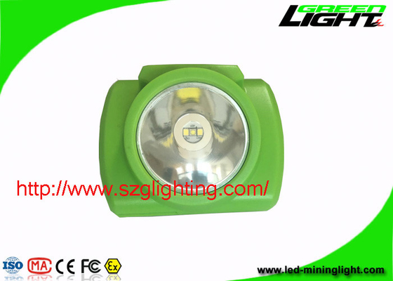 緑色の3.7V 6.4Ah 480mA LED鉱山の軽く容易な押しボタン式操作