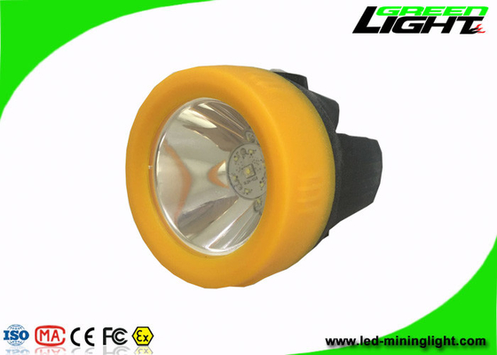 短絡の保護の黄色/黒いLED採鉱ライト3.8Ah電池容量