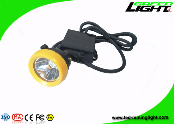 作業時間16時間のの15000lux明るさ抗夫の帽子ランプ216lum Illuminous