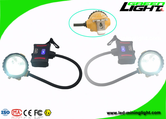 6.8Ah再充電可能なLED鉱山ライト ヘッドライト15000luxの明るさ15hrsの作業時間