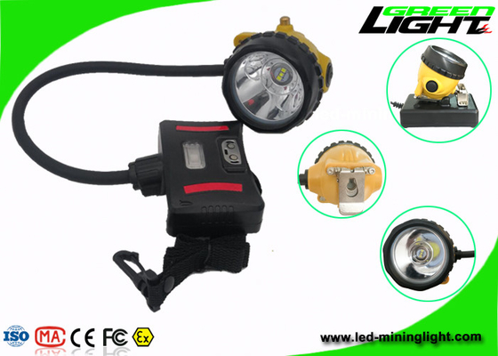 6.8Ah再充電可能なLED鉱山ライト ヘッドライト15000luxの明るさ15hrsの作業時間