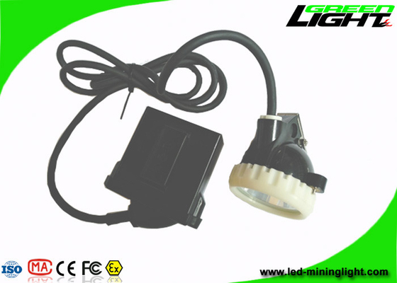 ケーブルが付いている地下LED採鉱ライト10000lux 6.6Ah充電電池IP67