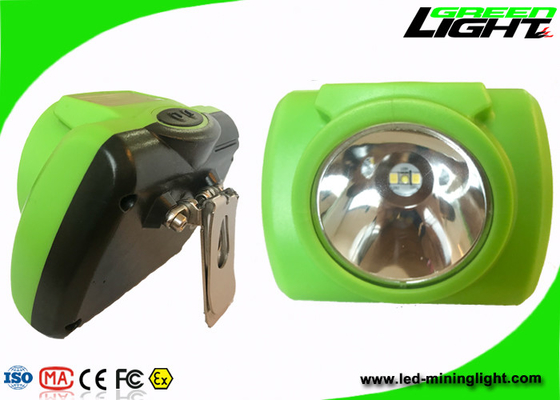 IP68防水採鉱のヘルメットはライト、抗夫ヘルメット ライトPC材料を導いた
