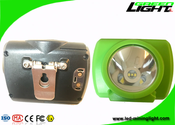 IP68防水採鉱のヘルメットはライト、抗夫ヘルメット ライトPC材料を導いた