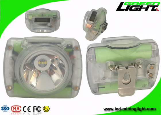 3.7V Undergroud抗夫の帽子ランプ コードレス軽量6.8Ah李-イオン電池IP68