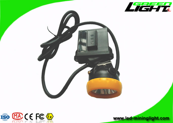 ヘルメットを採鉱しているクリー語LEDは低い電力の警告機能のライト10000Luxを導いた
