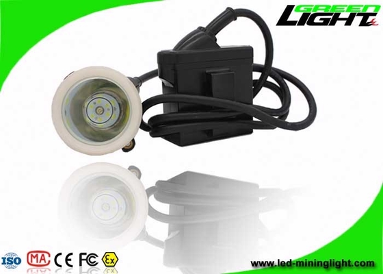 軽いヘッドライト10000lux 6.6Ah電池容量を採鉱している高いビーム束ねられたクリー語LED