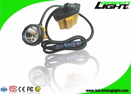 ヘルメット ライト25000lux明るさ348lumを採鉱する10.4Ahサムスン電池