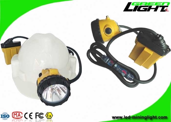 ヘルメット ライト25000lux明るさ348lumを採鉱する10.4Ahサムスン電池