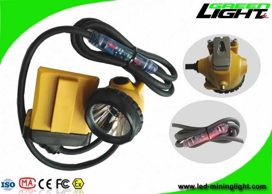 ケーブルの抜け目がないライトとの25000lux高い明るさの炭鉱ライトIP68 3.7V