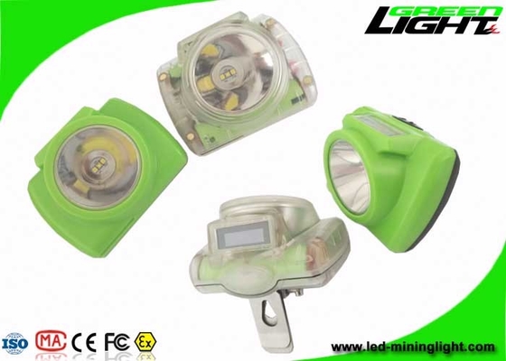 OLEDスクリーンが付いている1つの構造LED鉱山ライトABS PC物質的な3.7V 6.8Ah電池のすべて