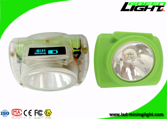 地下の再充電可能な石炭のコードレス導かれた採鉱の帽子ランプ13000lux IP68は防水する