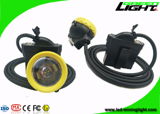 再充電可能な10000lux安全抗夫の帽子ランプIP68 GL5-D LED産業USB