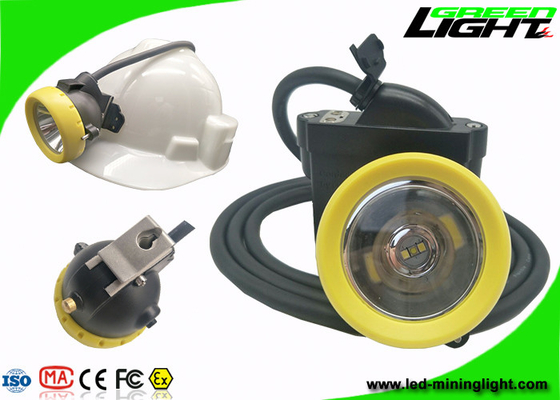 低い電力の警告を用いる地下LED採鉱ライト10000lux 6.6Ah充電電池