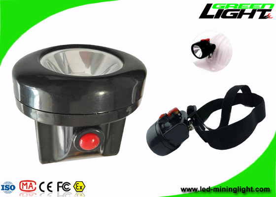 IP67 450mA 10000ルクスのLminersの帽子ランプ2.8Ah電池の差込式充満方法