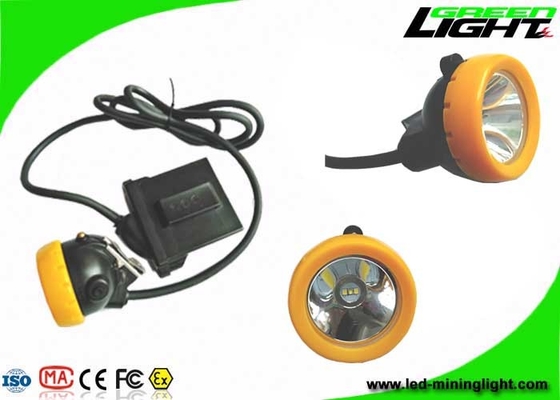 ヘルメット ランプLED鉱山ライト6.6Ah李- 1000の電池周期が付いているイオン電池