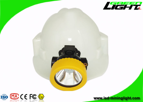 4000lux鉱山のヘルメットはChagerのプラグとの1 Strctureの2.2Ah電池をすべてつける