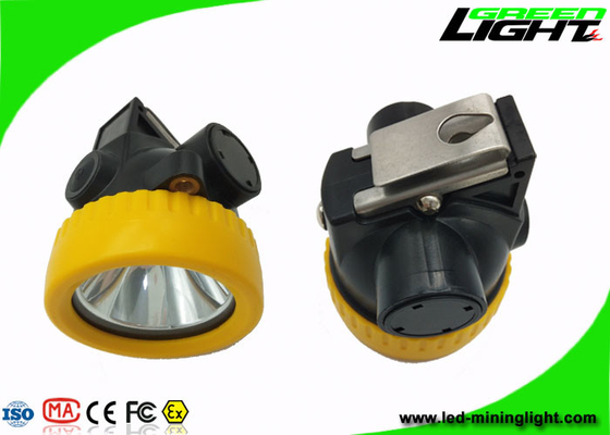 4000lux鉱山のヘルメットはChagerのプラグとの1 Strctureの2.2Ah電池をすべてつける