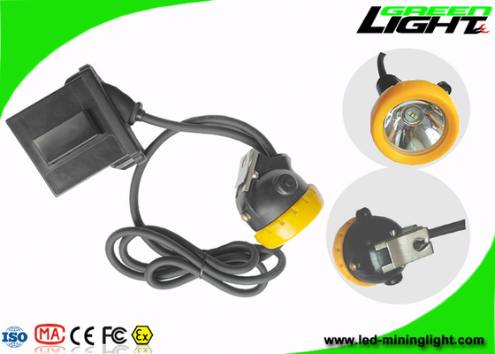 10000lux LEDの炭鉱ライト7.8Ah李-イオン電池長いつく時間18時間の