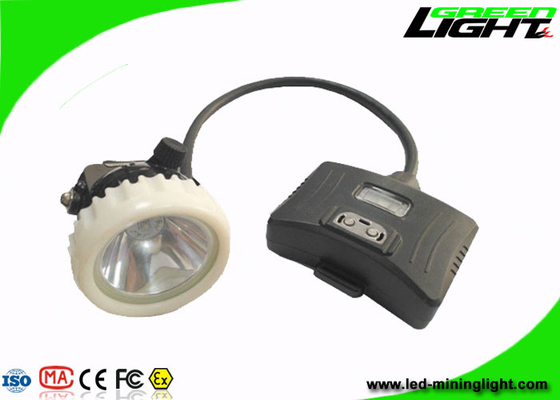5.2Ah LED鉱山の帽子は安全ロープが付いている10000lux明るさの高いビームIP68をつける