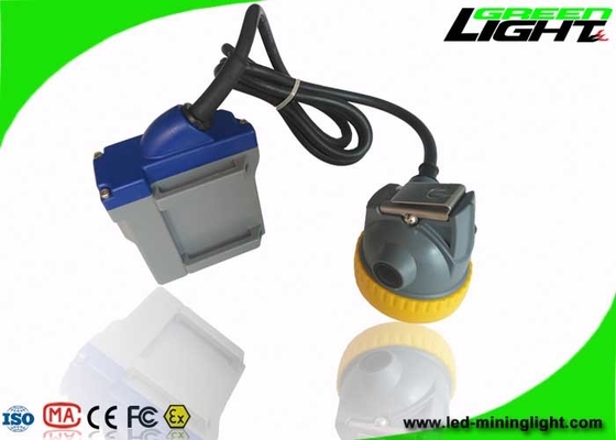 16hrs長いつく時間のヘルメット ライト15000luxを採鉱する6.6Ah充電電池