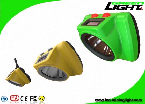 OLEDスクリーンのヘッド ランプが付いている耐衝撃性のコードレス採鉱ライト25000Lux