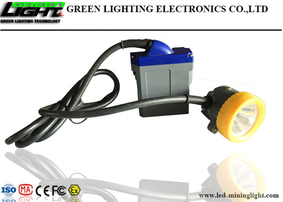 クリー語はLED抗夫を欠く帽子ランプ15000luxが6.6Ah再充電可能なリチウム電池を採用する