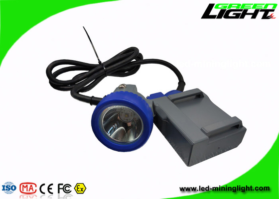 LED採鉱ライト10000lux帽子ランプ6.6Ah再充電可能な李-イオン電池--を満たすUSB