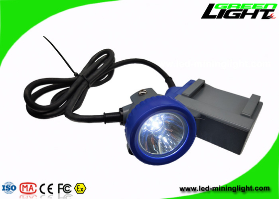 LED採鉱ライト10000lux帽子ランプ6.6Ah再充電可能な李-イオン電池--を満たすUSB